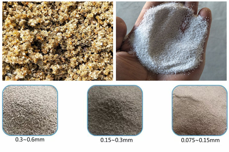 成品石子制砂物料图